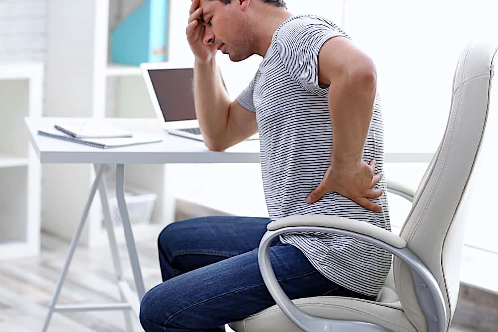Man Suffering From Back Pain